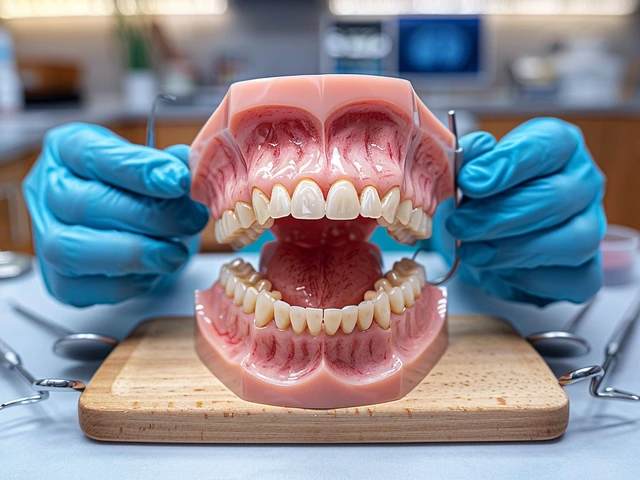 Jak správně používat dentální zrcátko pro kontrolu zubních protéz