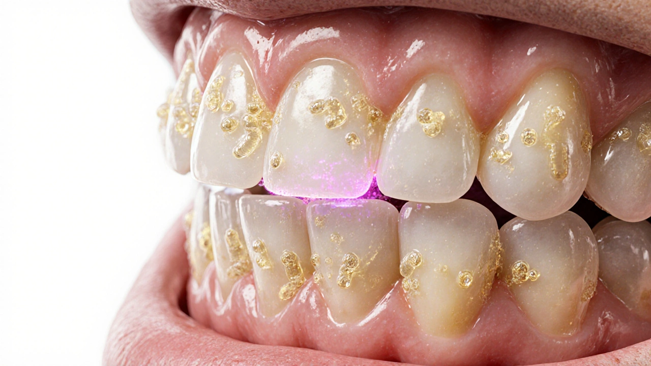 Co způsobuje zánět dásní a bolest předních zubů?