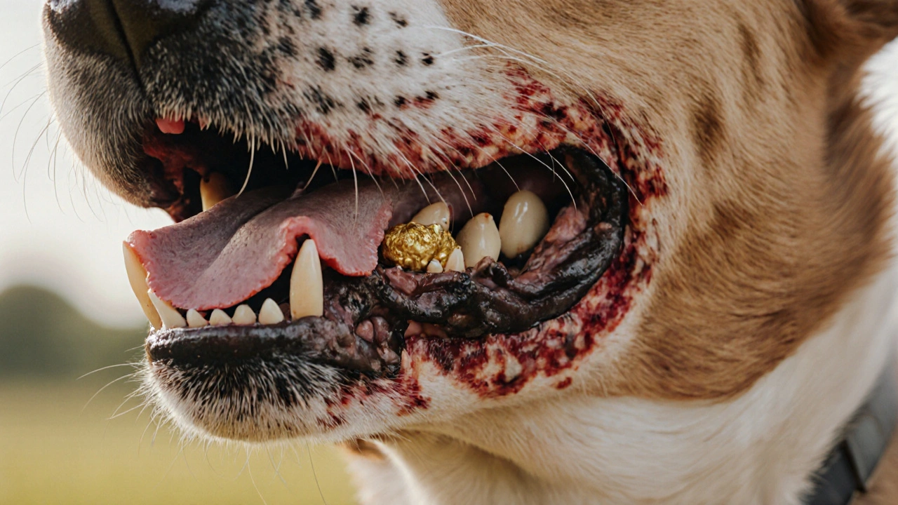 Jak vypadá zánět dásní u psa a co s tím dělat?