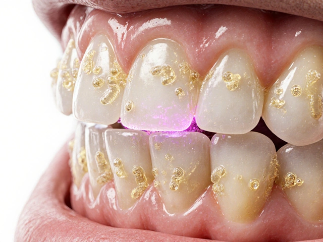 Co způsobuje zánět dásní a bolest předních zubů?