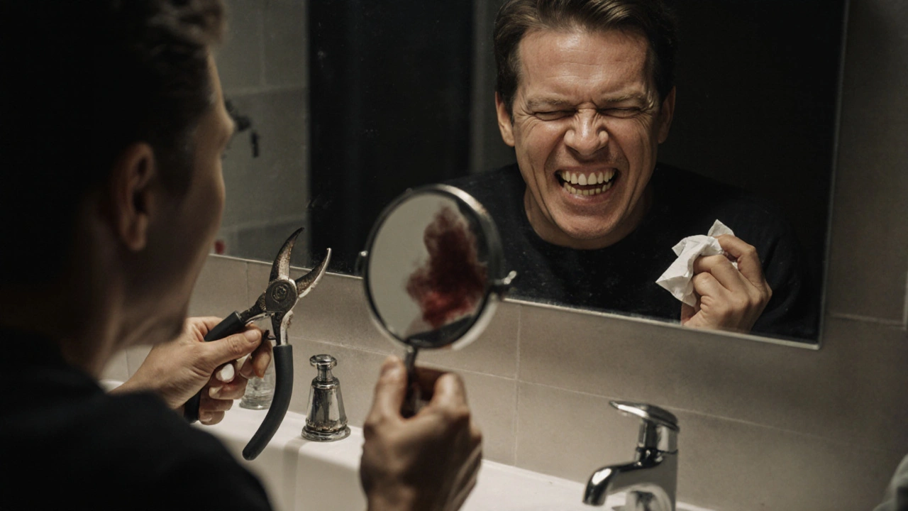 Jak si sám vytrhnout zub: rizika, bezpečné postupy a kdy to dělat nesmíte