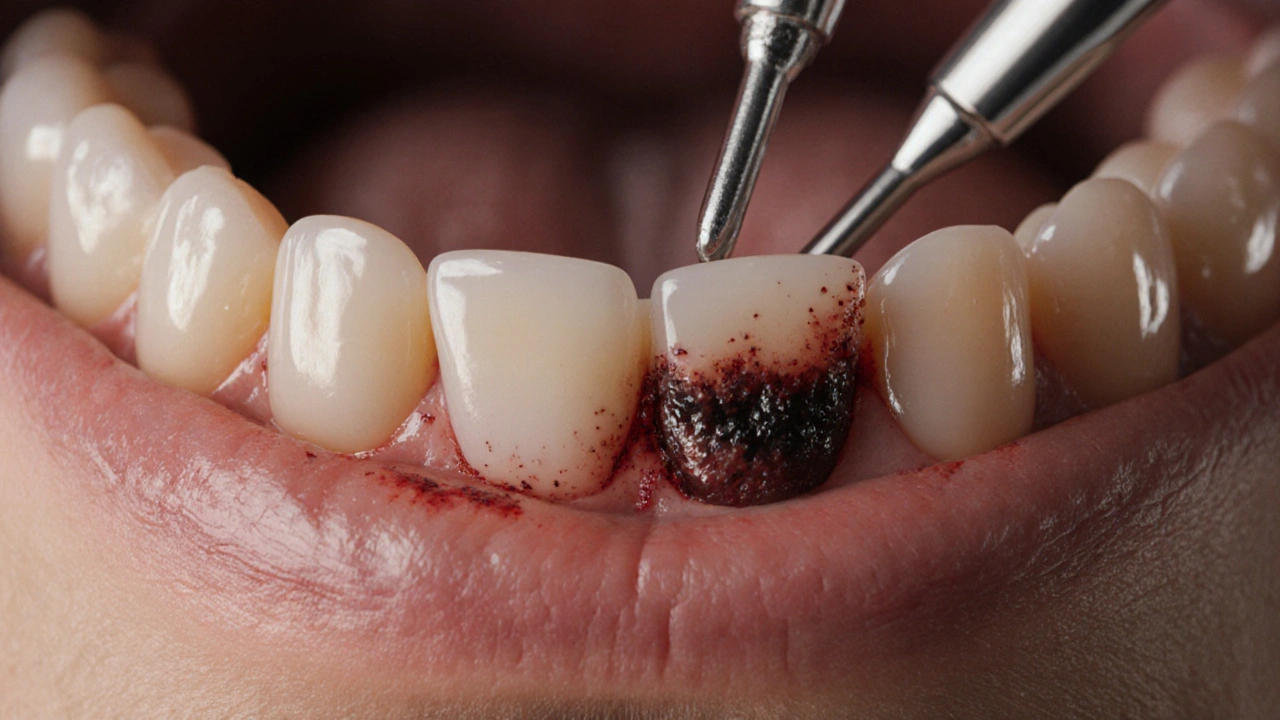 Zubní kámen pod dásní: co to je a jak ho efektivně odstranit?