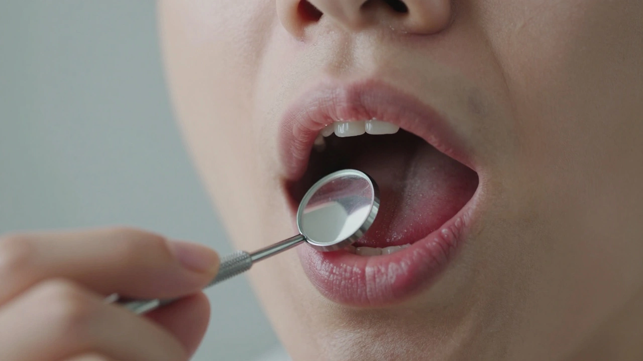 Dentální zrcátko: Jak ho používat pro kontrolu stavu zubních nádorů