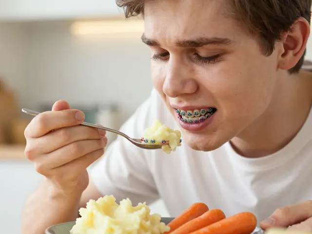 Jak zvládnout jídlo s gumičkami na rovnátka: praktické rady pro každý den