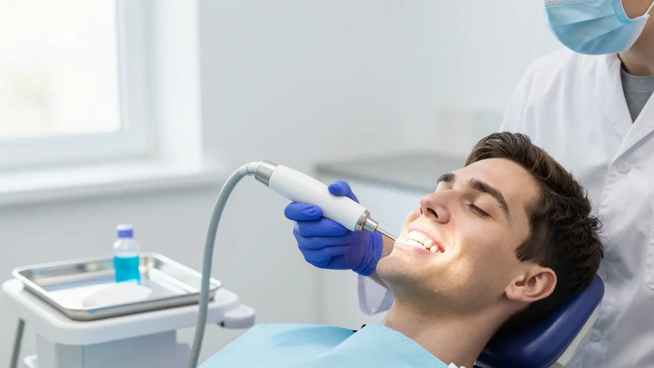 Co je to pískování zubů a proč je důležité?