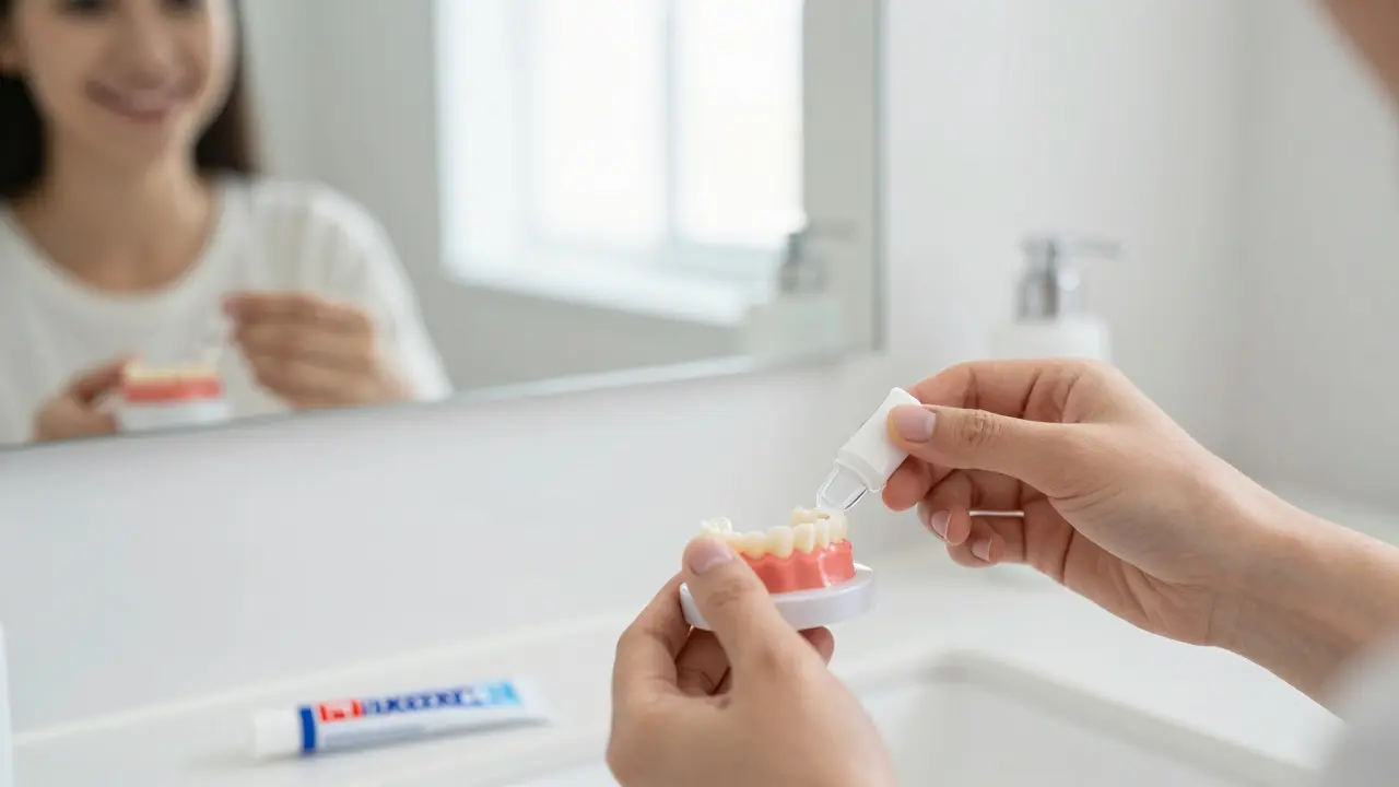 Jak slepit zuby: bezpečné a účinné způsoby, jak přilepit nalepovací zuby doma