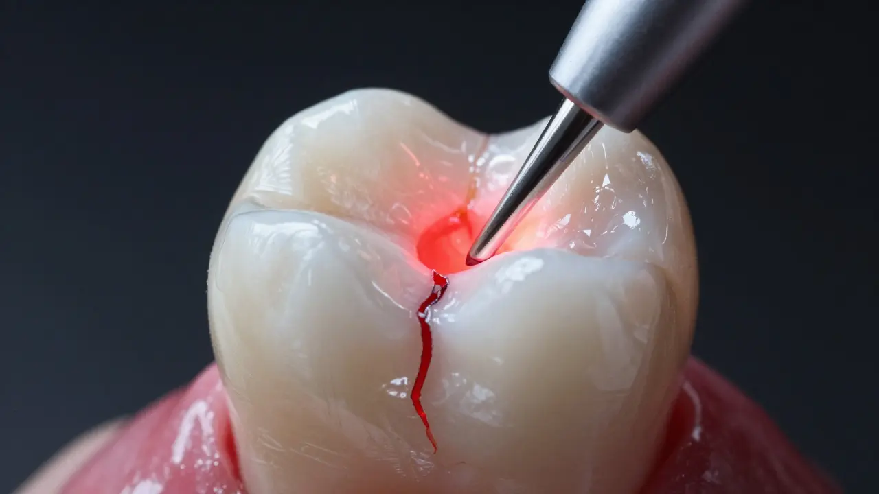 Prasklá zubní sklovina: příznaky, příčiny a jak ji léčit