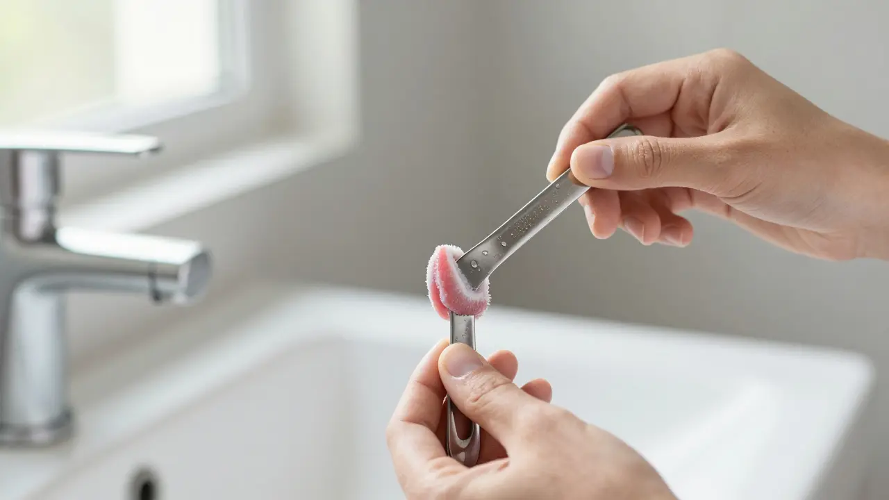 Jak se používá škrabka na jazyk - průvodce pro efektivní ústní hygienu