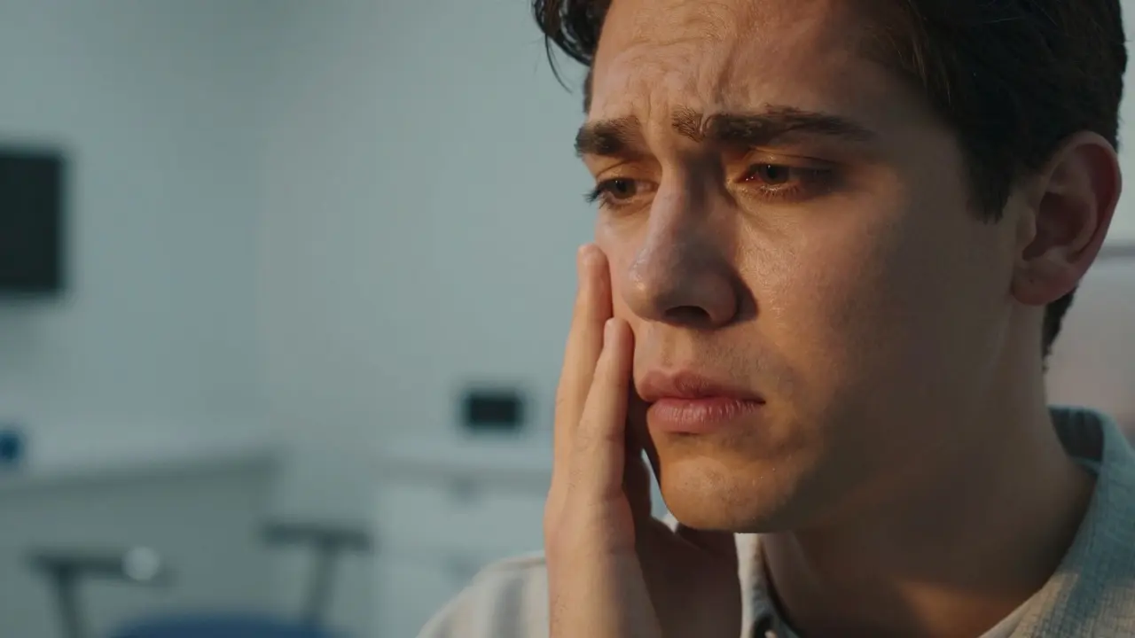 Pacient s bolestivou citlivostí zubů po zubní úpravě