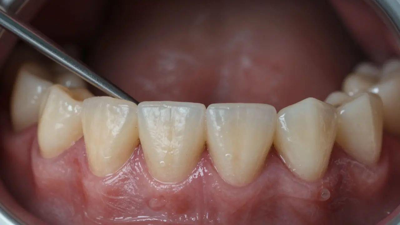 Zubní kámen pod dásní: jak ho odstranit a jaké jsou rizika