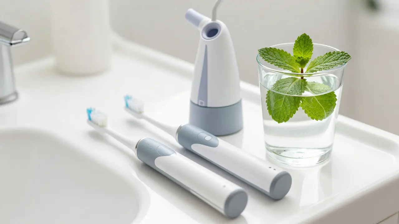 Nástroje pro péči o ústní hygienu